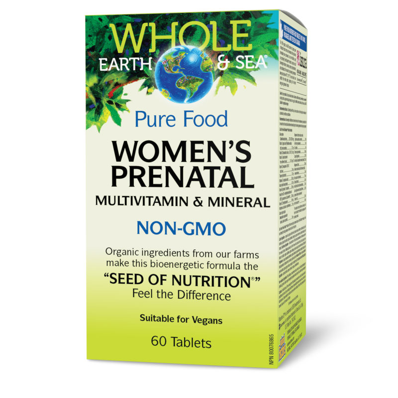 Whole Earth & Sea Women?s Prenatal Multivitamin & Mineral 60 Tablets