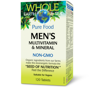 Whole Earth & Sea Men's Multivitamin & Mineral 120 Tablets