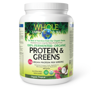 Whole Earth & Sea Fermented Organic Protein & Greens 660g Powder Organic Tropical