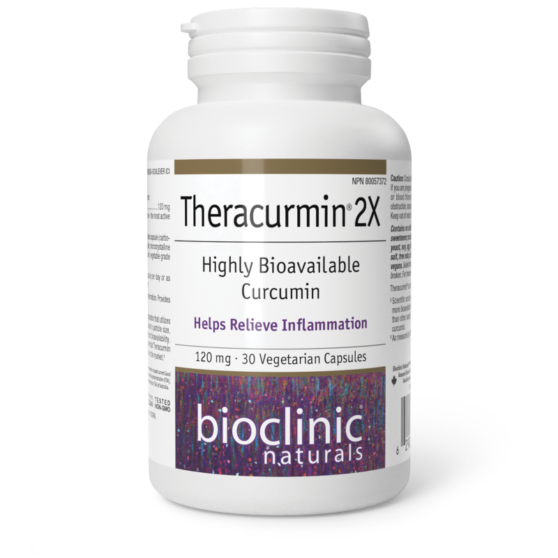 BioClinic Naturals® Theracurmin® 2X Highly Bioavailable  120 mg  30 Vegetarian Capsules