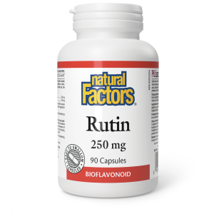 Natural Factors Rutin  250 mg  90 Capsules