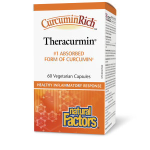 Natural Factors Theracurmin CurcuminRich  30 mg  60 Vegetarian Capsules