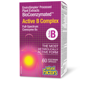 Natural Factors BioCoenzymated? Active B Complex   60 Vegetarian Capsules