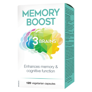 Memory Boost, 3 Brains® Vegetarian Capsules
