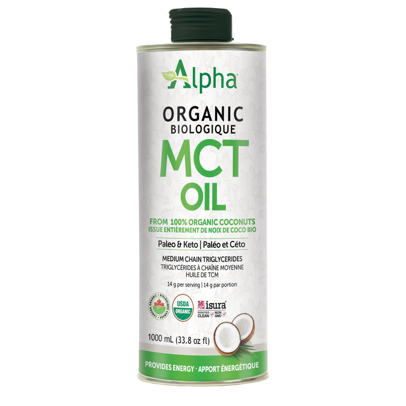 Alpha® Organic MCT Oil Liquid 1Litre