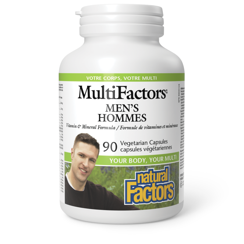 Natural Factors Men's MultiFactors   90 Vegetarian Capsules