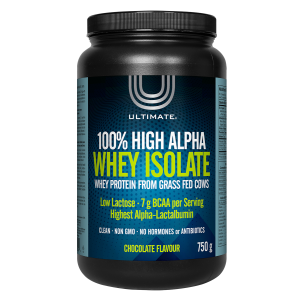 Ultimate® 100% High Alpha Whey Isolate Chocolate Powder