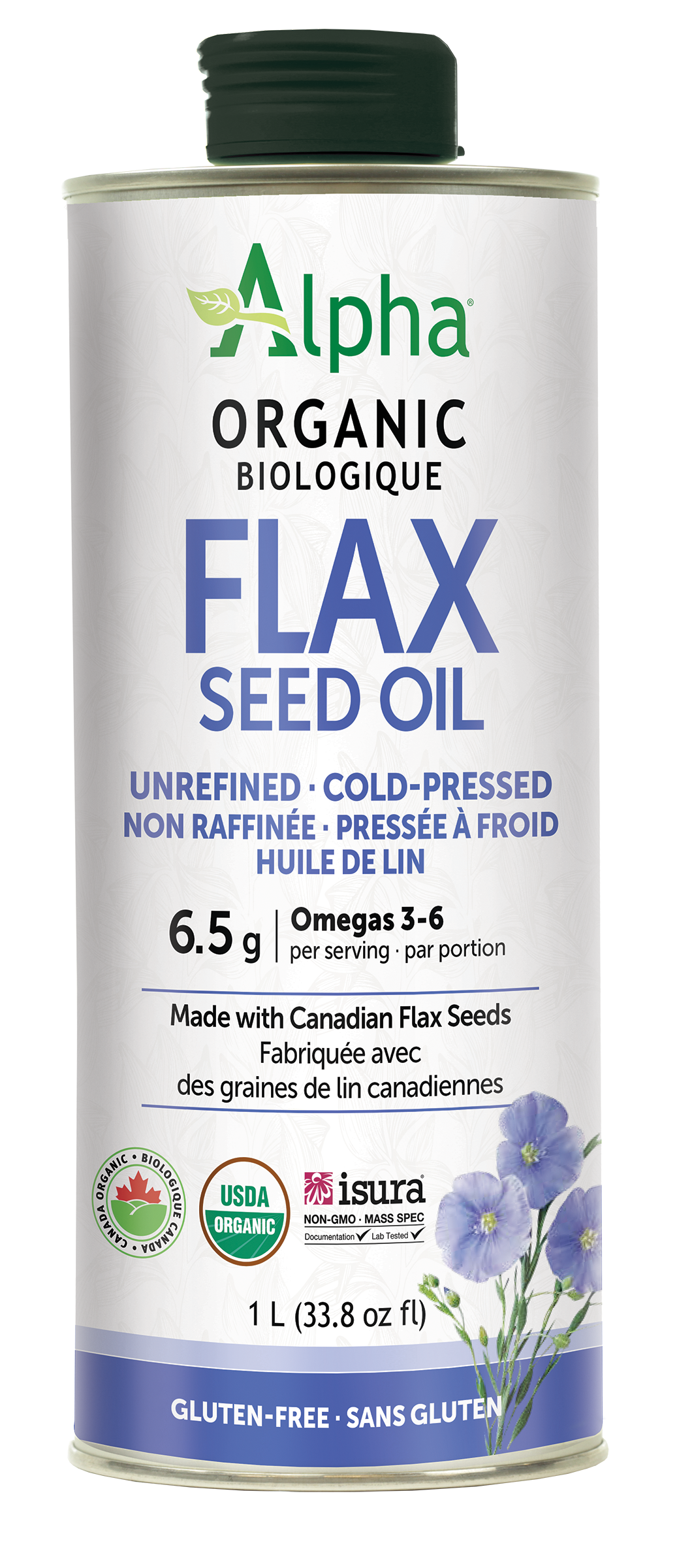 Alpha® Organic Flaxseed Oil