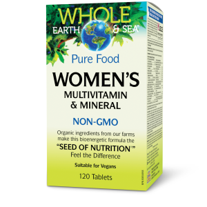 Whole Earth & Sea Women's Multivitamin & Mineral 120 Tablets
