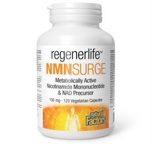 Natural Factors NMNSurge  150 mg  120 Vegetarian Capsules