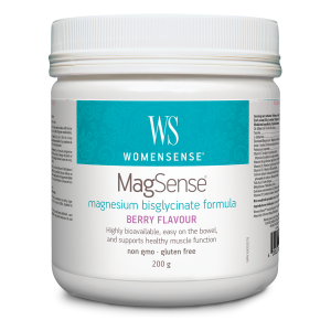 MagSense® magnesium bisglycinate formula Berry Flavour Powder