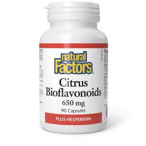 Natural Factors Citrus Bioflavonoids Plus Hesperidin  650 mg  90 Capsules