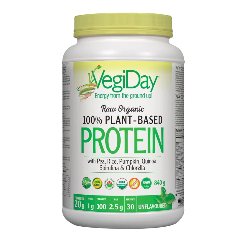 Vegiday 100% Protein Unflavoured