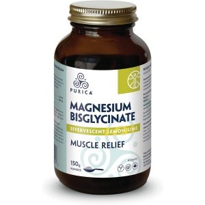 Magnesium Effervescent 150 Grams (Lemon Lime) Purica