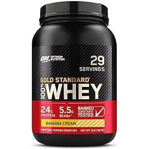 100% WHEY 2LB BANANA Optimum Nutrition