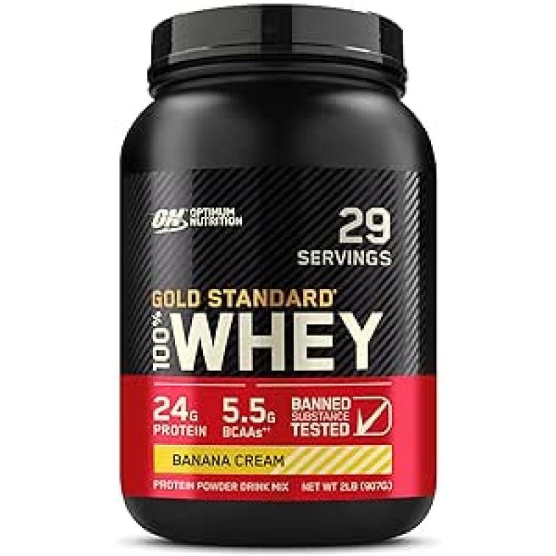 100% WHEY 2LB BANANA Optimum Nutrition