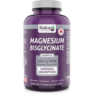 NAKA Magnesium BisGlycinate 150 capsules