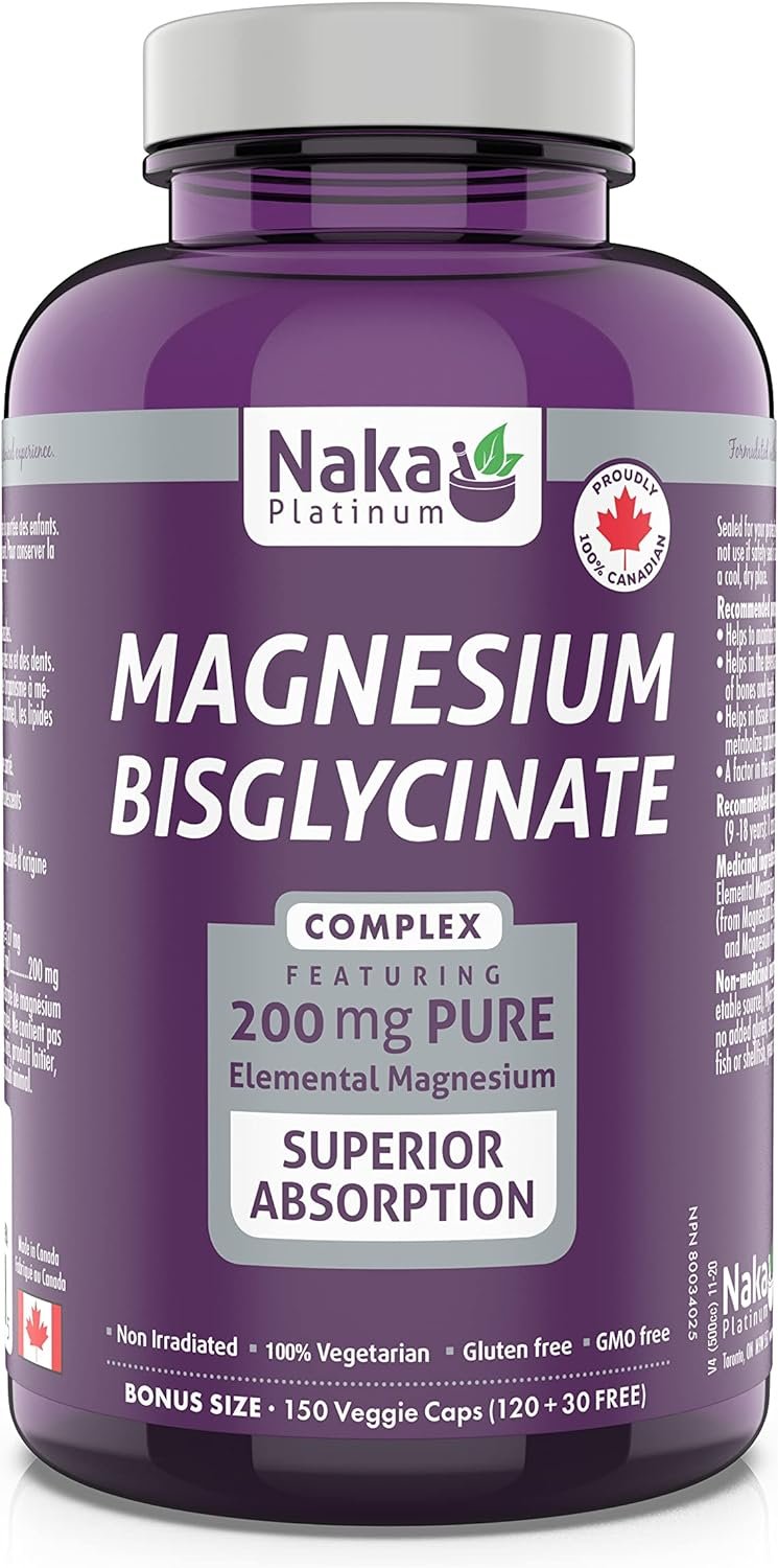 NAKA Magnesium BisGlycinate 150 capsules