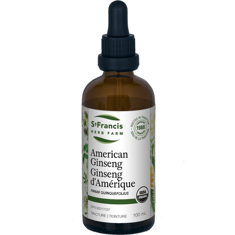 AMERICAN GINSENG TINCTURE 100ML SF