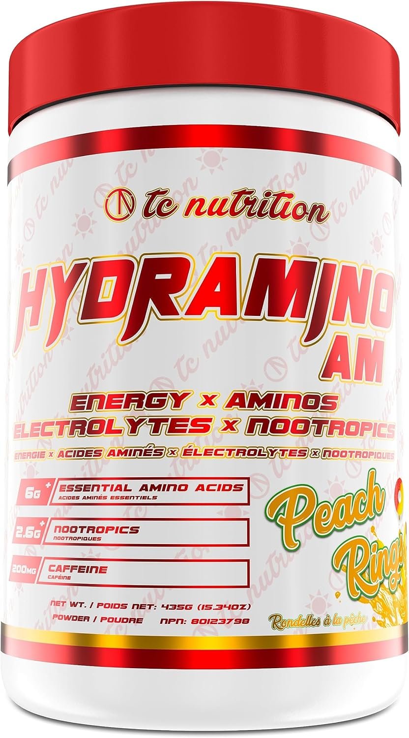 HYDRAMINO AM PEACH RINGS Tc Nutrition