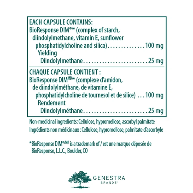 DIM 60 Vegetarian Capsules GENESTRA - Image 2