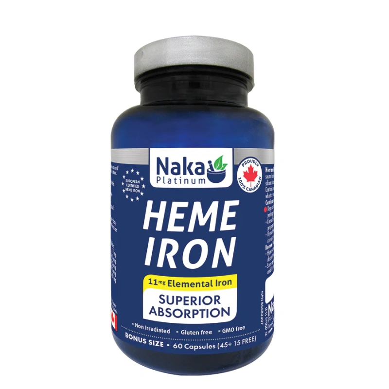 Heme Iron 60c NAKA