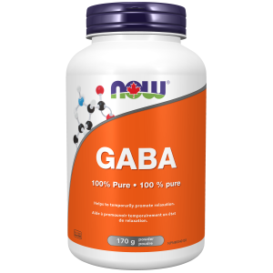 GABA 500MG 100 Vegetarian Capsules NOW