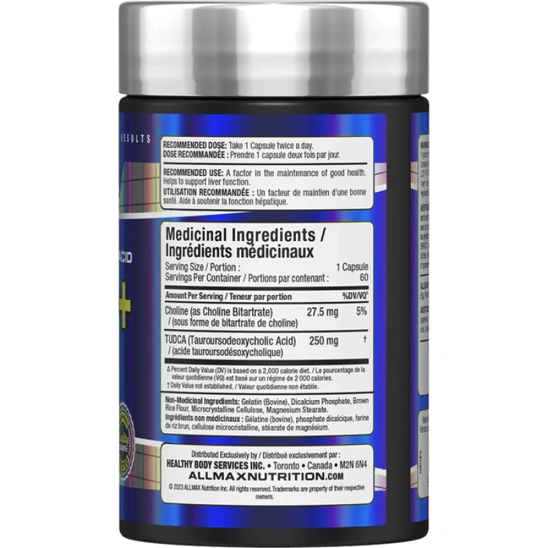 TUDCA+ 60C ALLMAX - Image 2
