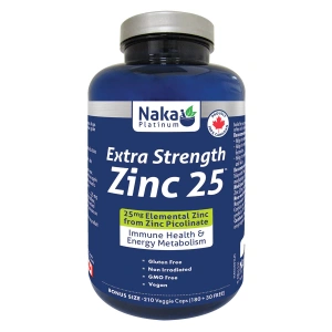 Extra Strength 25 Zinc Picolinate 210c NAKA