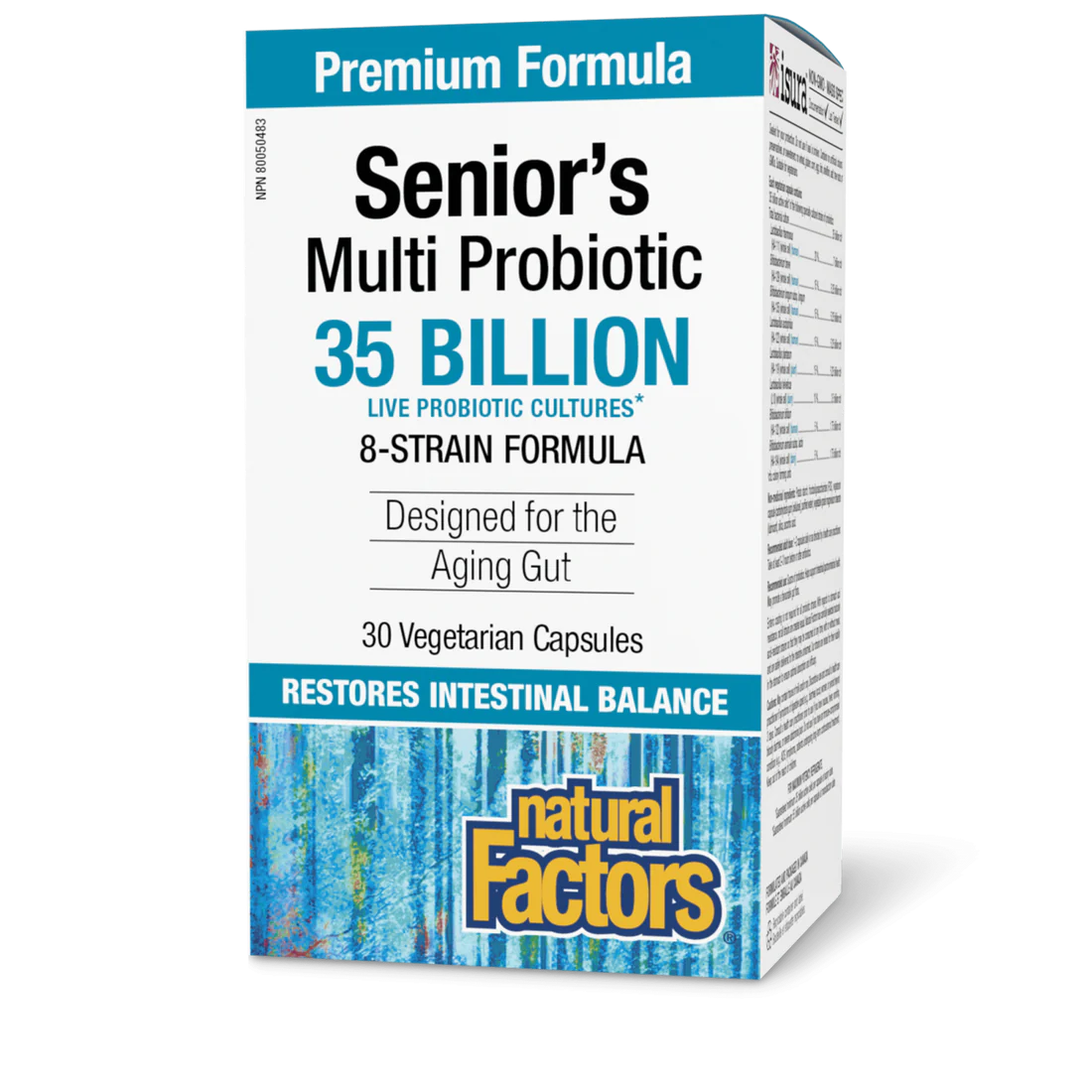 Senior’s Multi Probiotic 35 Billion Live Probiotic Cultures