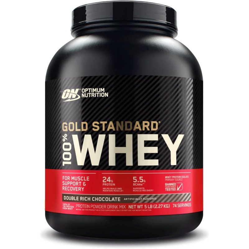100% Whey 5lb Double Rich Chocolate Optimum Nutrition
