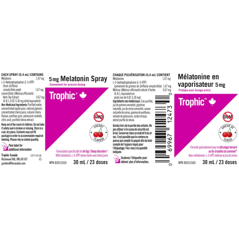 Melatonin Spray Trophic - Image 2
