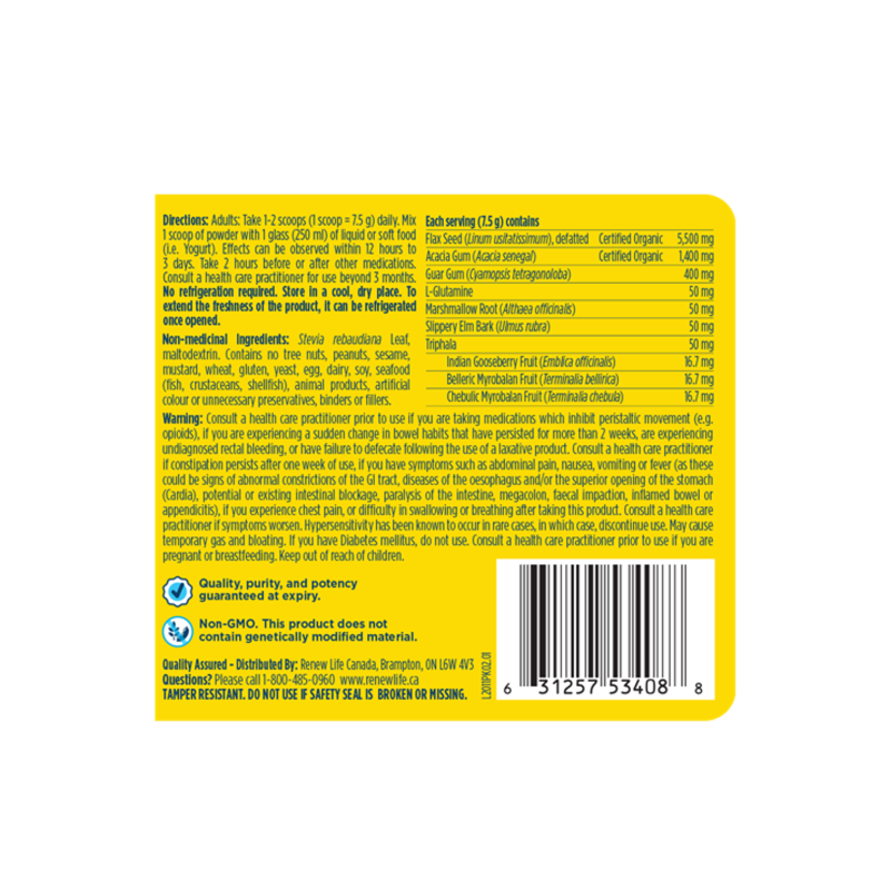 Renew Life FibreSmart 454g - Image 2