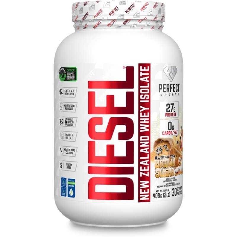 Diesel Isolate 2lb Bubble Tea Brown Sugar