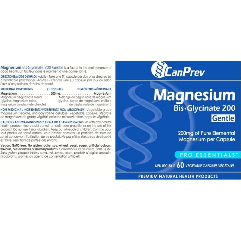 Canprev Magnesium Bisglycinate 240 Capsules - Image 2