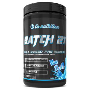 Batch 27 Pre Workout Blue Slushie