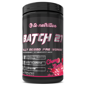 Batch 27 Pre Workout Cherry Bomb