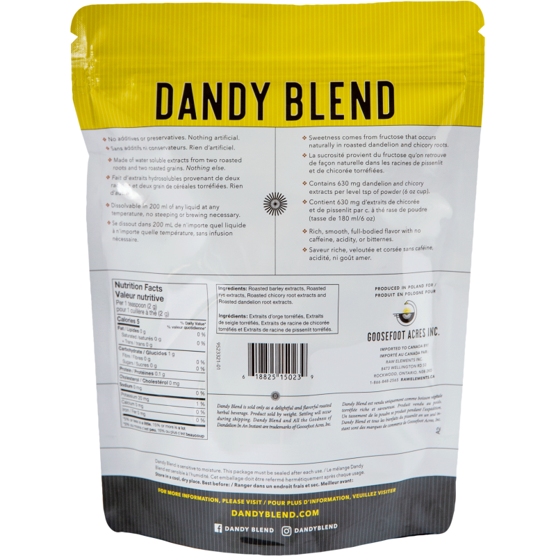 DANDY BLEND 200g (100 Servings) Gluten Free - Image 2