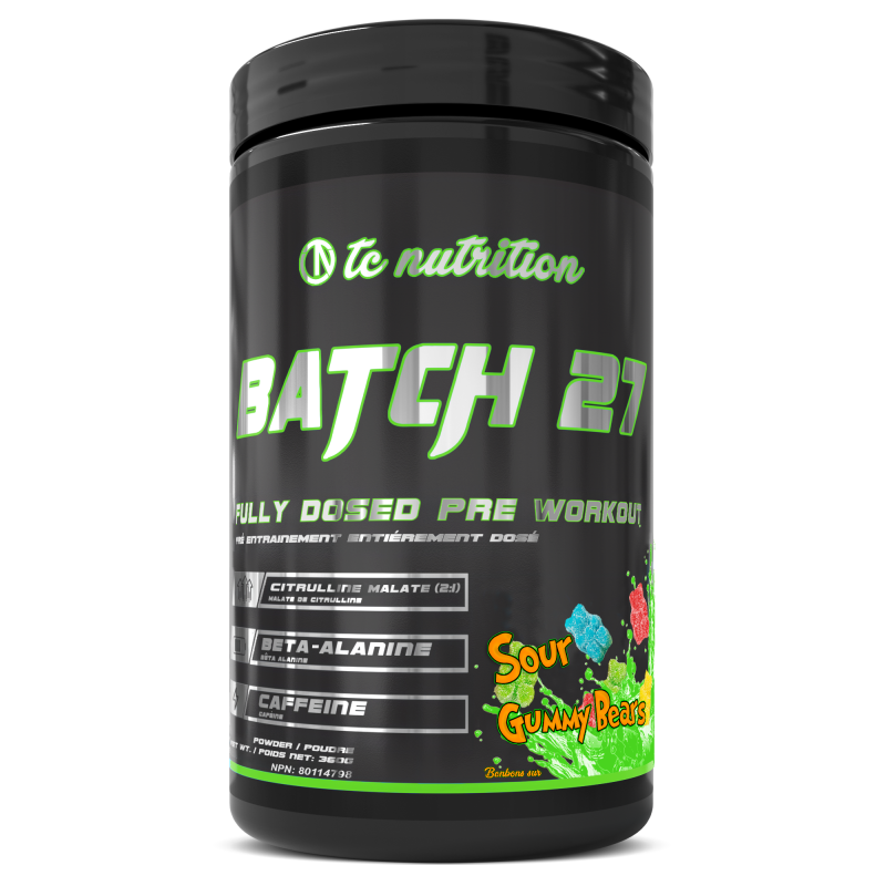 BATCH 27 Preworkout SOUR GUMMY BEAR - Image 2