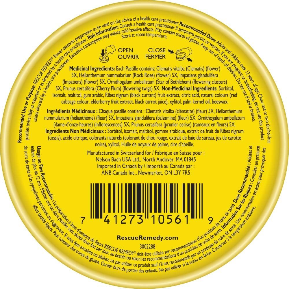 Bach Rescue Pastilles Black Currant - Image 2