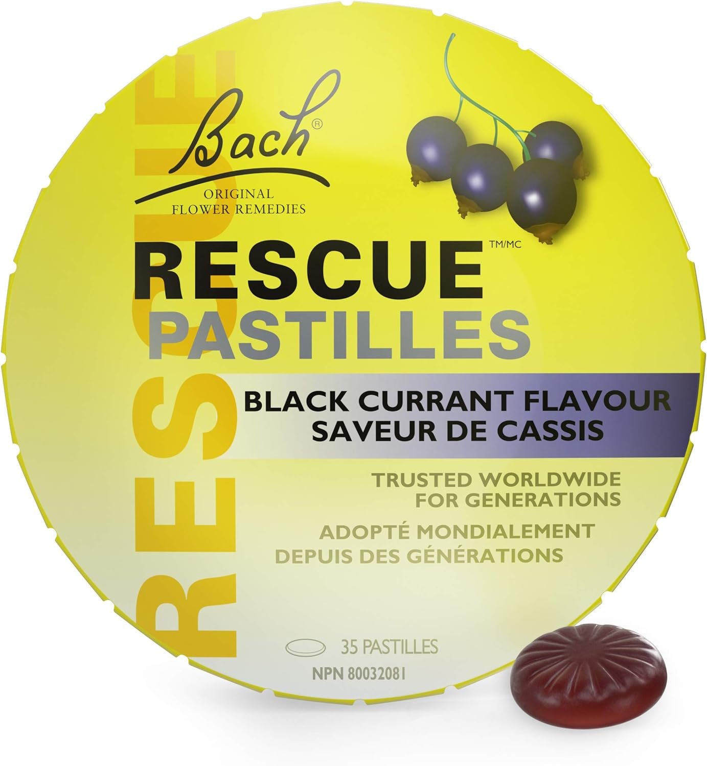 Bach Rescue Pastilles Black Currant