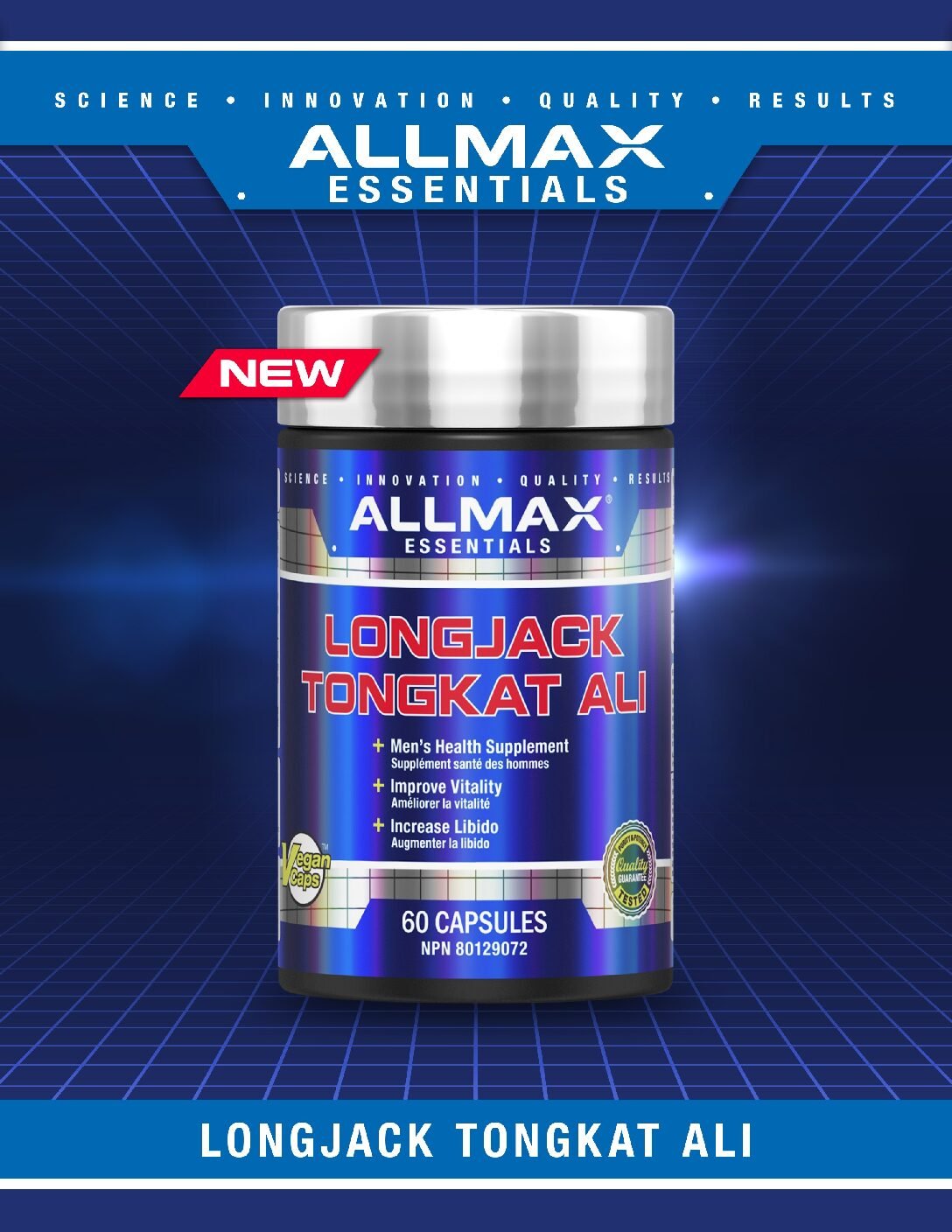 Allmax Tongkat Ali 60 Cap
