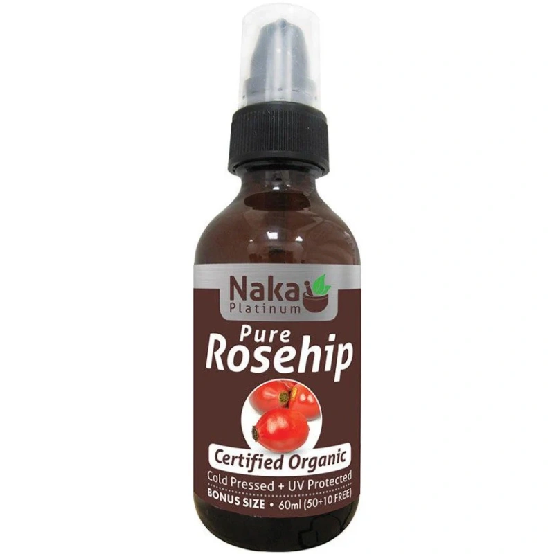 Naka Platinum Pure Rosehip Seed Oil 60ml