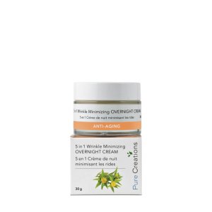 Pure Creations 5 in 1 Wrinkle Minimizer Overnight Cream