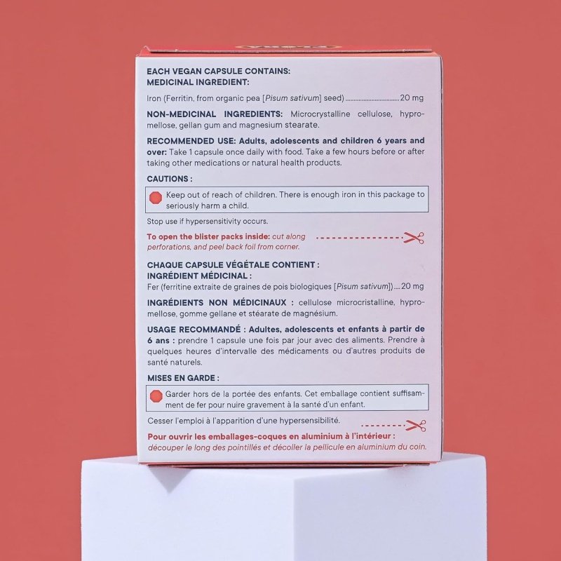 FLORA Ferritin+® | Plant Based Ferritin Iron - Image 2