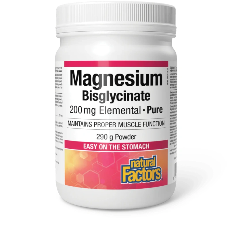 Natural Factors Magnesium Bisglycinate 290g