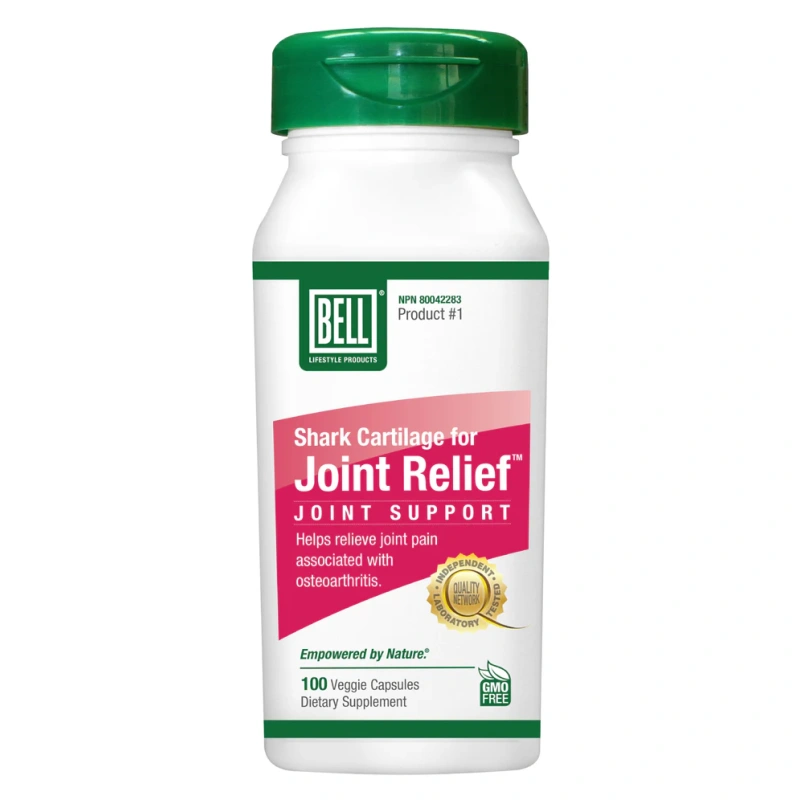 #1 Shark Cartilage for Joint Relief 100 capsules BELL