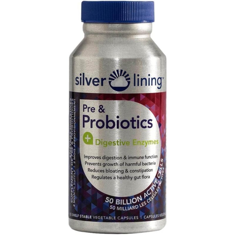 Silver Lining Pre & Probiotic + Digestive Enzymes
