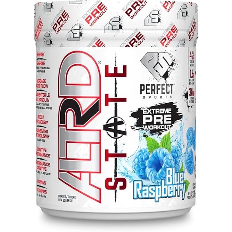 Perfect Sports ALTRD State Preworkout Blue Raspberry