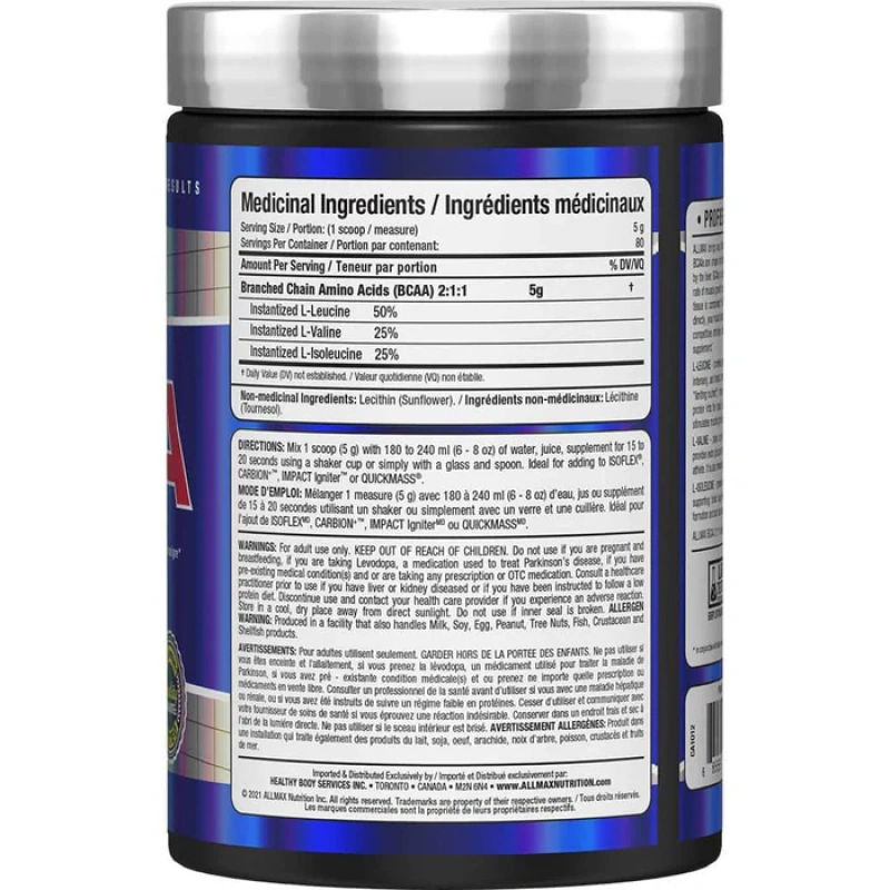 Allmax BCAA 400g - Image 2